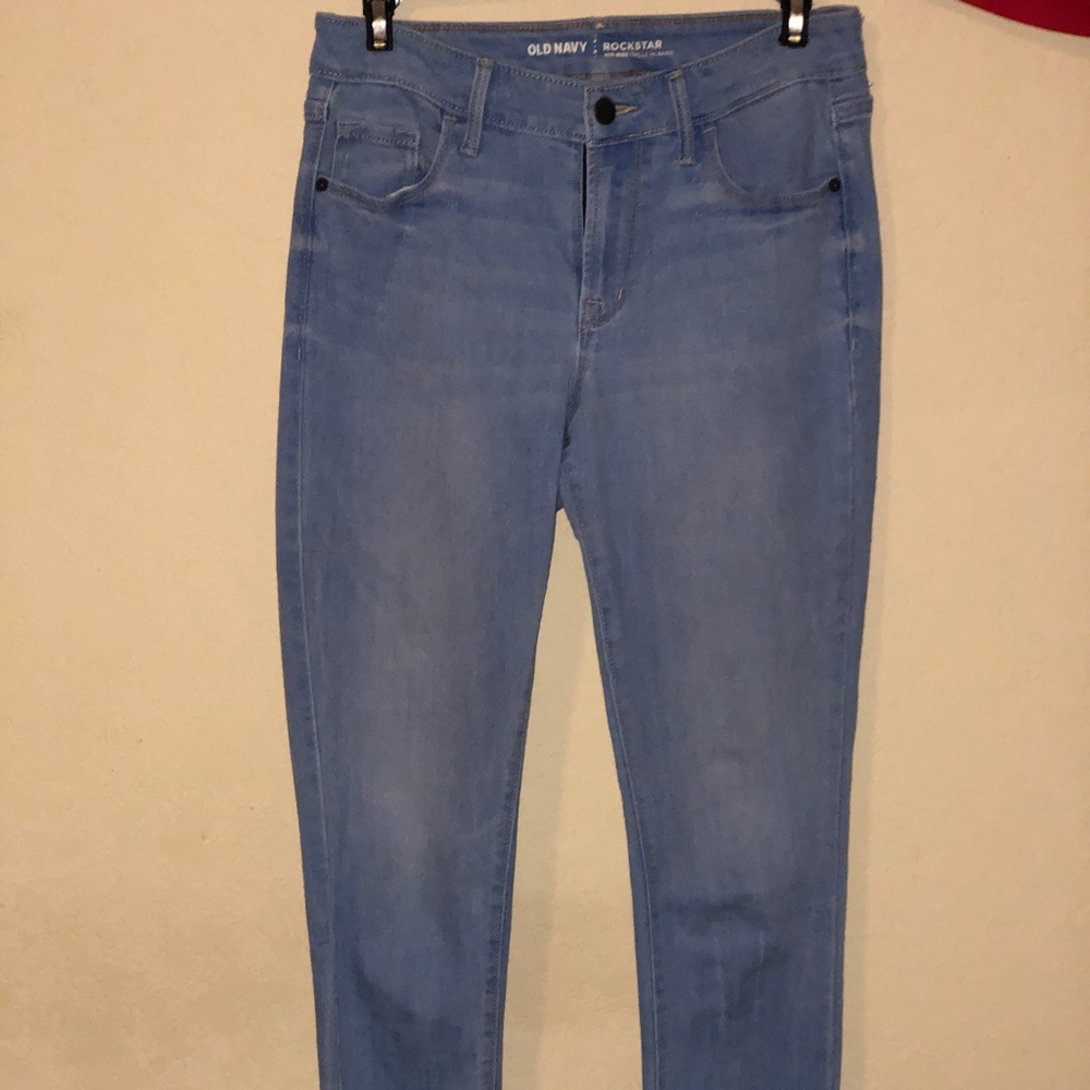 Two pairs of Old Navy blue Jeans